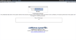 Desktop Screenshot of forestar.cobblestonesystems.com